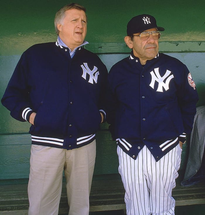 Yogi Berra and <br> George Steinbrenner
